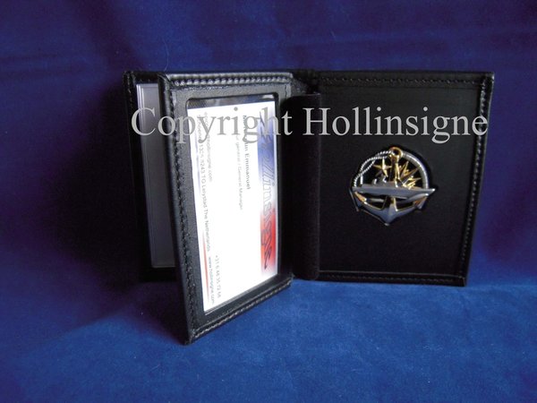 Badge wallet for surface ship