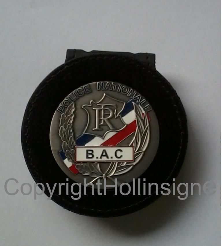 Gendarmerie bac Plaque Police nationale OPJ  Medaille de ceinture 
