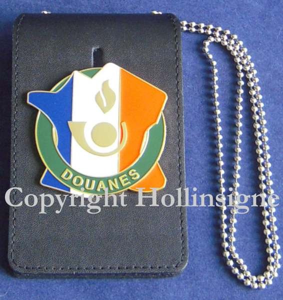 Badge holder clip on for French Custom