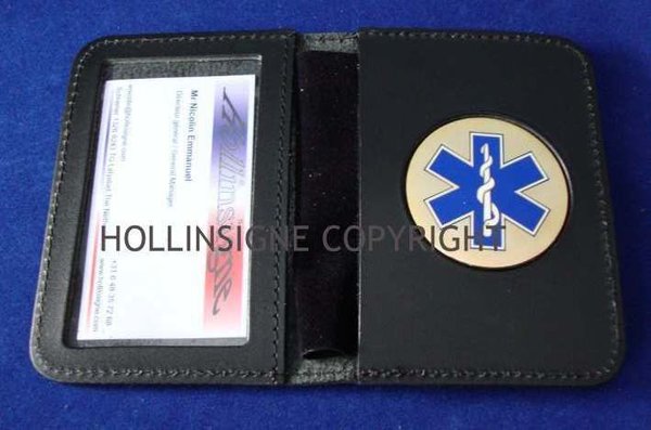 Badge holder book for French Navy  badge surface ship
