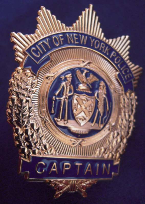 insigne Capt NYPD
