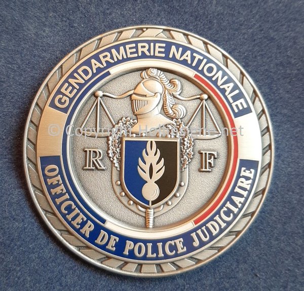 Insigne OPJ de la Gendarmerie Départementale