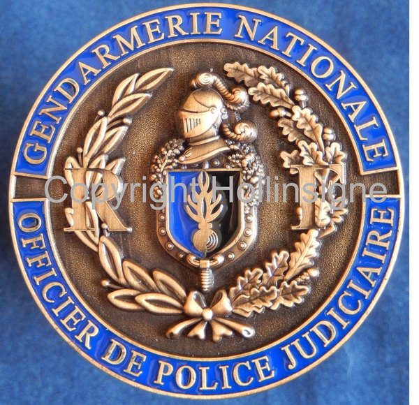 Insigne OPJ de la Gendarmerie Mobile
