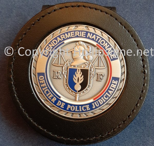 Porte carte clip avec insigne Gendarmerie Nationale