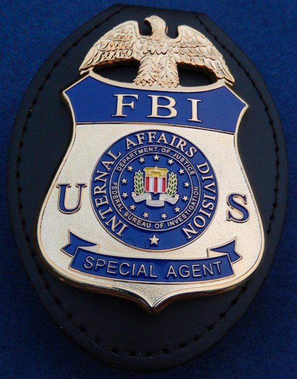 Porte insigne  "clip" FBI IA