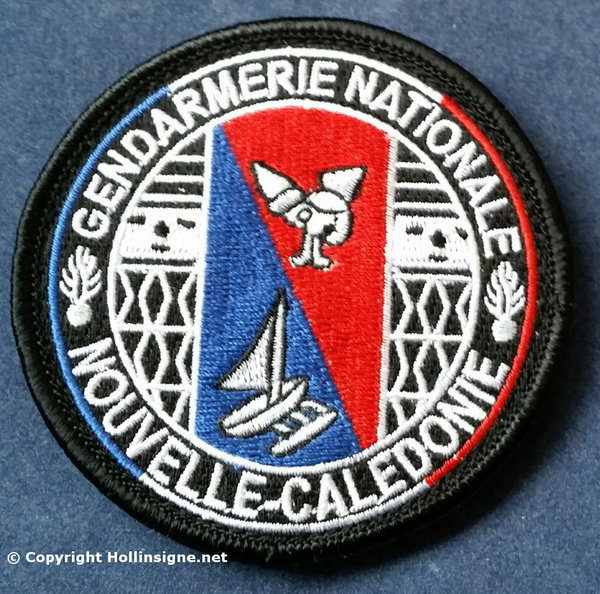 Ecusson Collection gendarmerie "Nouvelle Caledonie  Wallis et Futuna"