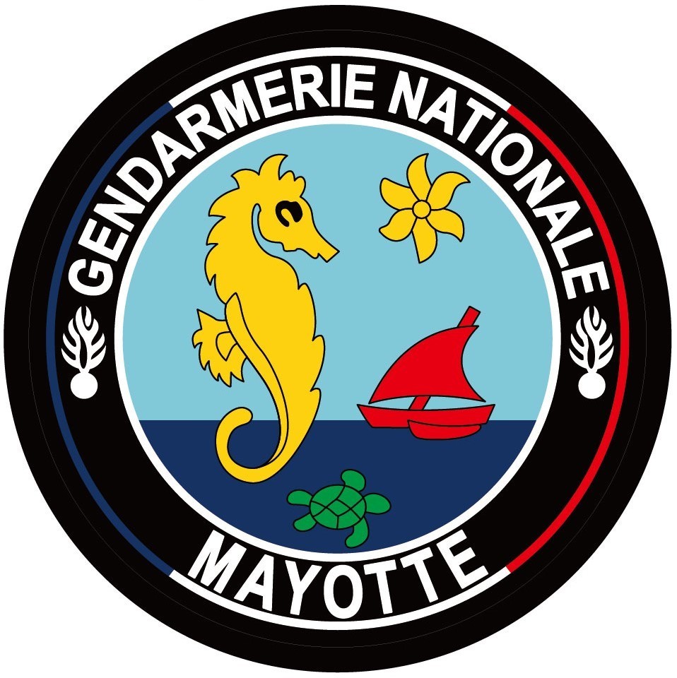 écusson CAM gendarmerie région MAYOTTE 