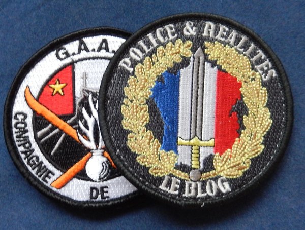 Ecusson Police & réalités Le Blog et Gendarmerie GAAB