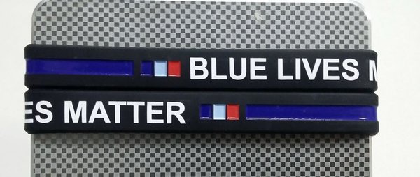 Bracelet "Blue lives matter"