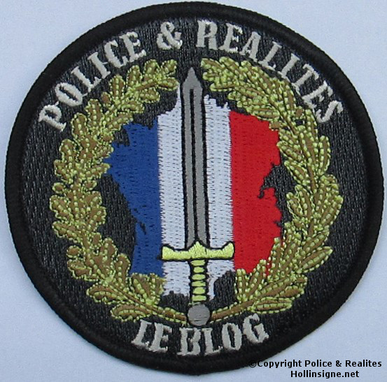 Ecusson Police & réalités Le Blog et bracelet "blue lives matter"