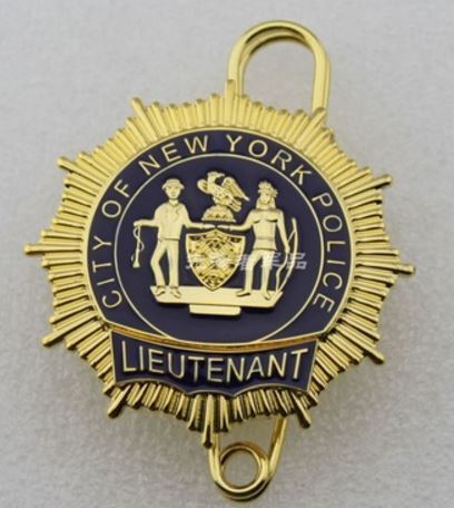 Porte insigne  clip  Ltd  NYPD