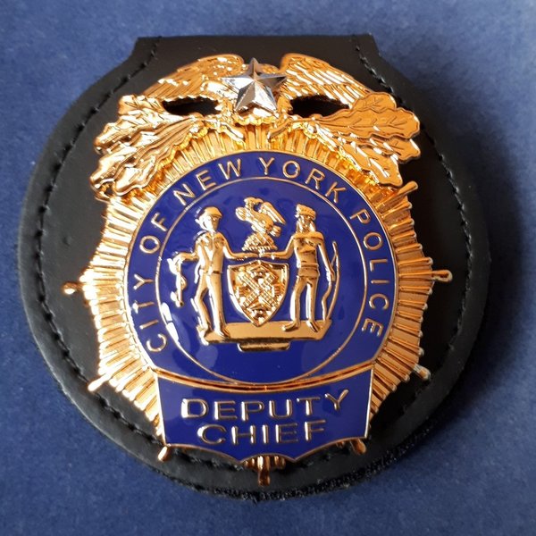 Porte insigne  clip Deputy Chief NYPD.