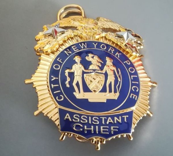 Insigne Assistant chief NYPD