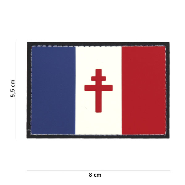 PATCH 3D PVC FRENCH LIBERATE