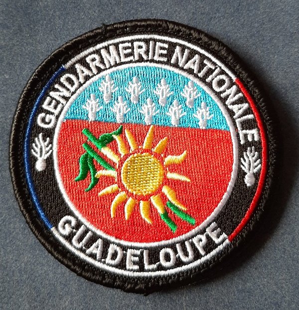 Ecusson Collection gendarmerie "Guadeloupe"