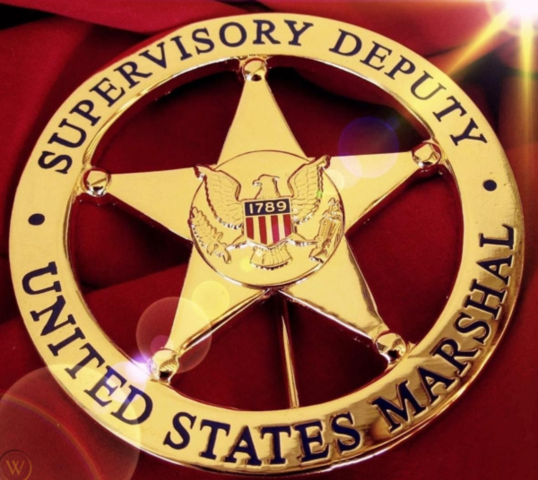 Insigne US MARSHAL Supervisory Deputy