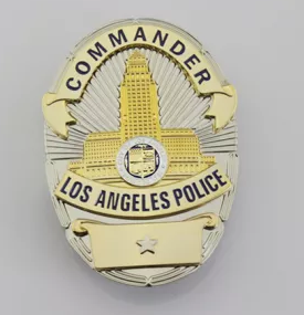 Insigne LAPD Commander