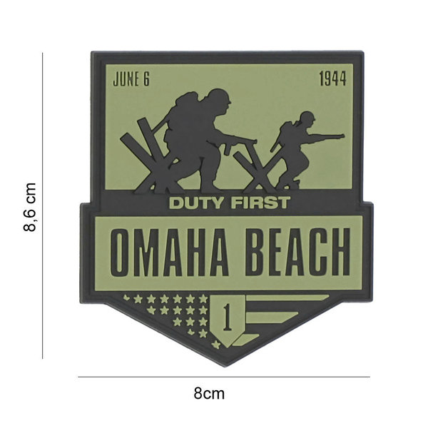 PATCH 3D PVC Omaha Beach