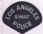 Ecusson LAPD Swat bleu