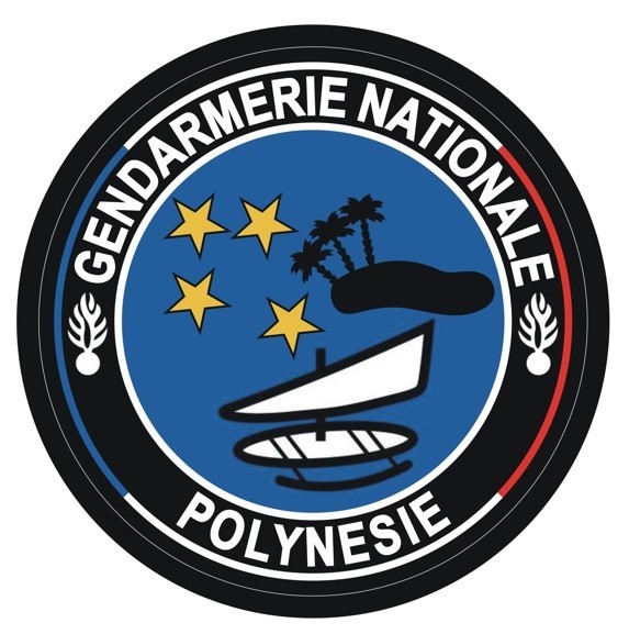 Ecusson Collection gendarmerie "POLYNESIE"