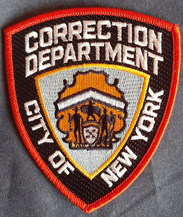 Ecusson NYPD Correction Department