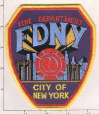 Ecusson  FDNY Fire Department (new)
