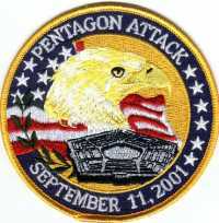 Ecusson  PENTAGON ATTACK 9-11